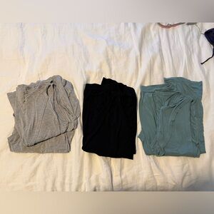 Set of Three kindred bravely nursing pj sets